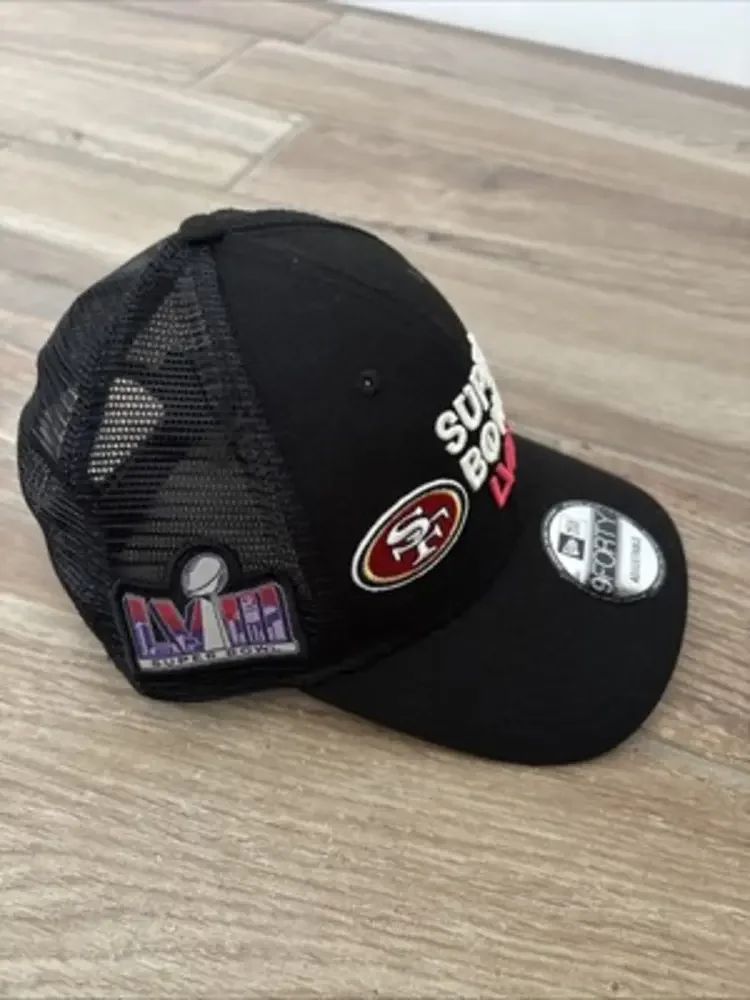 NWT Super Bowl LVIII New Era Snapback Hat SF 49ers Kansas City‎ Chiefs 9FORTY